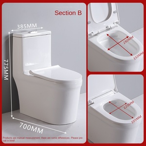 Super Swirling Siphon <strong>Toilet</strong> with Large Pipe Water-Saving Mute <strong>Deodorant</strong> for Household Bathroom Use Wholesale Project - Product Image 3