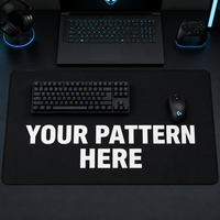 Tapis de souris Esports professionnel en caoutchouc naturel, bords cousus, taille XXL, tapis de jeu étendu, surface en tissu imprimé sur mesure