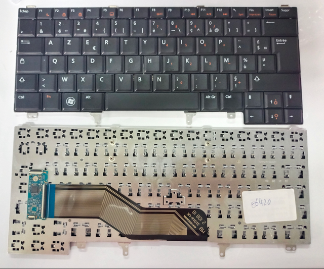 HK-HHT for Dell Latitude E6420 French Keyboard