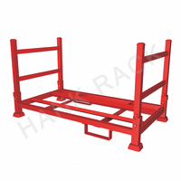Étagère de stockage robuste, cage de transport, conteneur, cage empilable, palette pour pneus