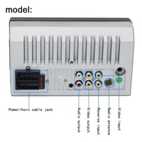 Accesorios para Estéreo de Auto, Reproductor de DVD de 7 Pulgadas, Radios OEM, Radio MP3, Señal 2 en 1 DIN, Reproductor MP5