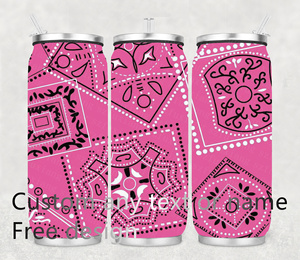 Bouteille d'eau sous vide avec paille Design créatif Western Boot Scootin Cowgirl sans couture Sublimation DIY Soda <span class=keywords><strong>Cola</strong></span> Can Shape Tumbler - Product Image 4