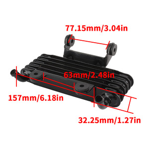 Enfriador de aceite para motocicleta ZUQING OC155, radiador universal para piezas de motor Suzuki Yamaha GY6 125 - Product Image 3