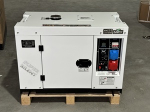 Gruppo Elettrogeno Diesel Portatile 8KW 10KW Monofase Trifase Inverter di Potenza <span class=keywords><strong>Generatore</strong></span> Elettrico Diesel Silenziato a Energia Libera Prezzo 10-12KVA - Product Image 2