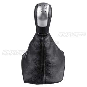 6 Speed Manual <b>Gear</b> Shift <b>Knob</b> Gaiter Boot Cover for Skoda Octavia MK2 II FL 2004-2012 Shifter Lever <b>Gear</b> Stick - Product Image 3
