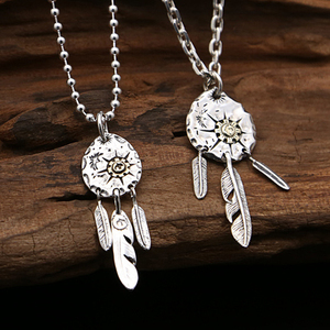 Colgante de Pluma Creativo con Cobre Ecológico Takahashi Goro Flying Eagle, Joyería Retro de Alta Gama al por Mayor - Product Image 5