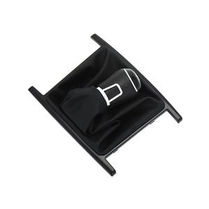 Volkswagen Amarok Wolverine Black Leather <b>Shift</b> <b>Knob</b> Dust Cover Kit Ergonomic Design Manual Transmission - Product Image 5