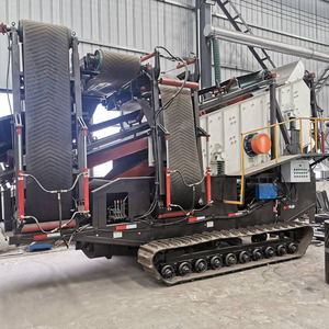 เครื่องคัดแยกหินเคลื่อนที่แบบสั่นสะเทือน CFTC Quarry Rock Crawler Mobile Plant 380-500 ตันต่อชั่วโมง พร้อมมอเตอร์ AC เกียร์บ็อกซ์ และลูกปืน - Product Image 3