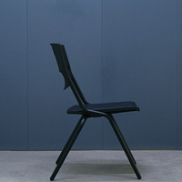 Chaise élévatrice et en maille de haute qualité, design moderne, cadre en plastique et en métal fixe pour la formation scolaire et événementielle