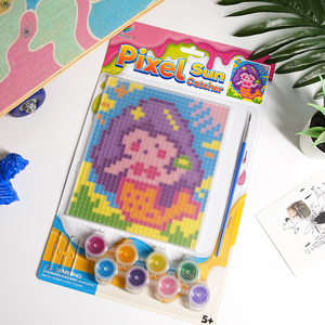Nuevo Producto 2026, Kit de Manualidades para Niños, Pintura Acrílica, Juguete de Imagen de Píxeles para Tienda de Artículos a un Dólar - Product Image 3