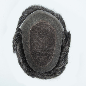 Best Quality <b>Men</b> Hair Prosthesis Natural Hand Made Silk Base Closure <b>Mens</b> Replacement Touppe 100 Human Hair Breathable <b>Men's</b> <b>Wig</b> - Product Image 3