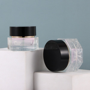 Nuevo Material de Embalaje al por Mayor: Botella Octogonal de Vidrio Iridiscente de 120ml para Esencia Cosmética, Loción, Tónico y Crema Facial de 30g (Reenvasado) - Product Image 3