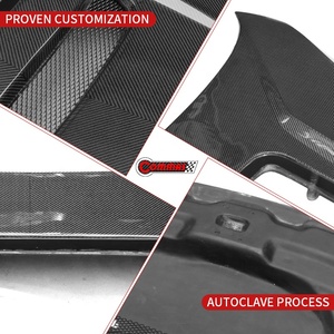 Cubierta de Motor de Fibra de Carbono de Alta Calidad, Estilo Commas, para Ferrari F12 - Product Image 4