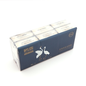 Pañuelos Faciales <span class=keywords><strong>OULU</strong></span> de Papel de 3 Capas, 10 Hojas, Paquete de Bolsillo Portátil de Bambú - Product Image 6