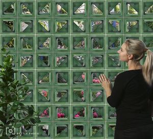 Fenêtre de jardin Céramique de couleur Carrelage mural en mosaïque de luxe - Product Image 3