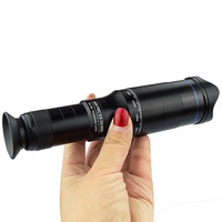 Vente en gros transfrontalière : Viseur HD à haute magnification et mise au point manuelle pour téléphone portable, avec enregistrement photo et vidéo