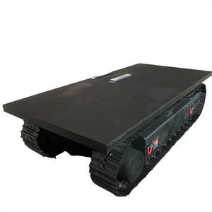 Người bán tốt nhất tải 5 tấn Kích thước tùy chỉnh <span class=keywords><strong>Crawler</strong></span> Chassis gắn động cơ thủy lực theo dõi khung gầm theo dõi tàu sân bay nền tảng - Product Image 1