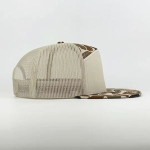 Gorra de Caza Ajustable para Hombre, de Malla Animal, 7 Paneles, Estilo Dad Hat, de Algodón, Gorras 168, Gorras Snapback, Gorras Trucker con Cuerda y Camuflaje de Pato Personalizadas - Product Image 4