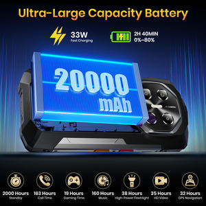 Fossibot F113ベスト6.78インチ120Hz 12Gb + 256Gbナイトビジョン50Mp + 32Mpカメラ5G Android 15 Rugged Phone 5GスマートフォンNFC付き - Product Image 4