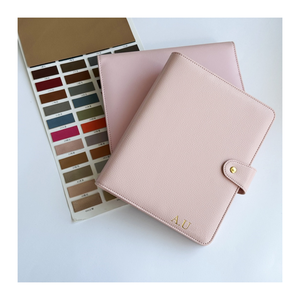 Biểu Tượng Tùy Chỉnh Kinh Doanh Màu Hồng Kế Hoạch Tạp Chí Lá Lỏng Lẻo 6 Nhẫn Chất Kết Dính Biểu Tượng Tùy Chỉnh Faux Da Túi A5 Máy Tính Xách Tay - Product Image 3