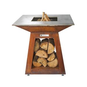 Griglia per Barbecue in Acciaio Corten <span class=keywords><strong>Grande</strong></span> <span class=keywords><strong>a</strong></span> <span class=keywords><strong>Legna</strong></span> per <span class=keywords><strong>Cucina</strong></span> all'Aperto - Product Image 6