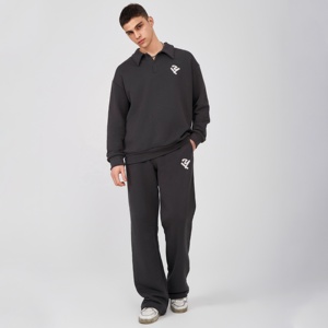 Custom coppia vestiti 400 Gsm 100% cotone Polo felpa <span class=keywords><strong>per</strong></span> le donne e gli uomini all'ingrosso di alta qualità Unisex Oversize <span class=keywords><strong>felpe</strong></span> - Product Image 3