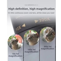 Nuevo Telescopio Monocular de 40 mm con Zoom HD de Alta Magnificación y Cuerpo Metálico 10300x40