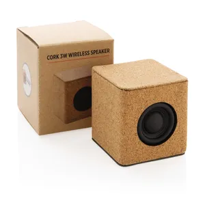 ลำโพงไร้สาย 3W Cork  การค้าขายที่ยั่งยืน - Product Image 4