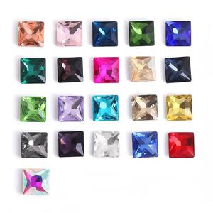 Diamants carrés et à angle droit, diamants d'eau de forme irrégulière pour vêtements DIY, accessoires super brillants à appliquer - Product Image 2