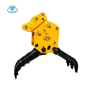 Lấy 3 Tấn Thủy Lực Gỗ Grabber Cho Excavaotor