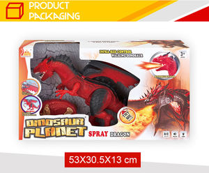 Jouets de simulation : Dinosaures musicaux télécommandés avec fonction de pulvérisation de feu et télécommande infrarouge - Product Image 5