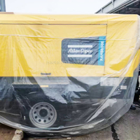 Compresseur d'air à vis diesel portable Atlas Copco XAHS350/400/450/650/750/850 12-25 bar 10-24 M³/min pour l'exploitation minière et la construction