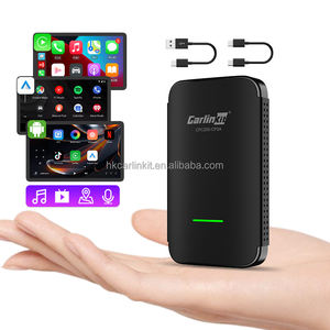 Adaptateur Carlinkit Ai Box pour voiture, double Wifi, USB sans fil, lecture vidéo, CarPlay, dongle pour TikTok, YouTube - Product Image 1