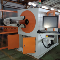 Machine de pliage de fil CNC 3D à 5 axes haute efficacité pour la fabrication de supports de présentation en fil métallique pour pièces intérieures automobiles et étagères de cuisine