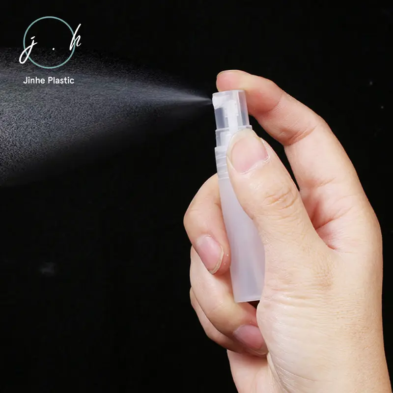 Temizle plastik 5ml 10ml 20ml küçük Mini sprey şişeleri boş ince sis püskürtücü parfüm şişesi seyahat için