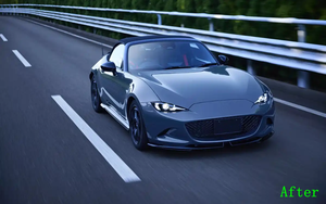 Griglia Anteriore per Auto <span class=keywords><strong>MX</strong></span> 5 Stile Spirit Racing Roadster 12R, Griglia a Nido d'Ape Nero Lucido per <span class=keywords><strong>Mazda</strong></span> <span class=keywords><strong>MX</strong></span> 5 ND1 ND2 2015-2026 - Product Image 5