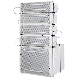 Precisión Pro Audio 2017 Nuevo producto China PA 1000W Sistema de sonido de escenario de concierto Altavoz de matriz de línea activa alimentado por DJ - Product Image 1