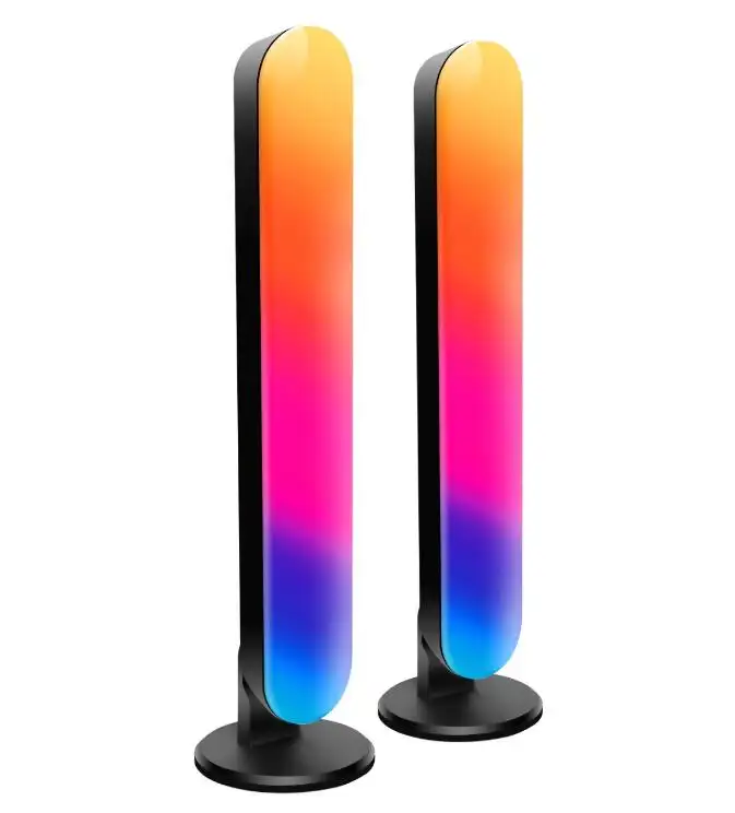 RGB+IC Light Bars work with Alexa and Google assistant Gaming Room TV back light bar music sync Smart Ambient Lighting