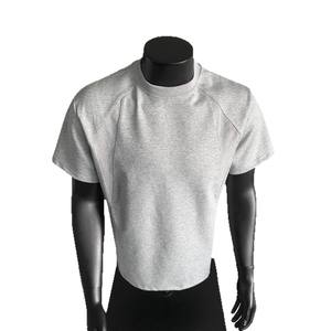 T-shirt décontracté à manches courtes pour homme en coton de style américain, col rond, coupe ample, respirant, écologique, <span class=keywords><strong>tenue</strong></span> de type 'tough <span class=keywords><strong>guy</strong></span>' pour l'été - Product Image 5