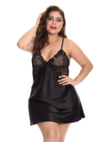 Sous-vêtements transparents pour femmes, nuisette, lingerie fine