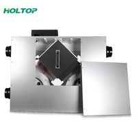 Unités de système de ventilation de récupération d'énergie de la série mince moteur à courant alternatif 150 ~ 350 M3/h système de conduit d'air frais intérieur pour le chauffage de gymnase