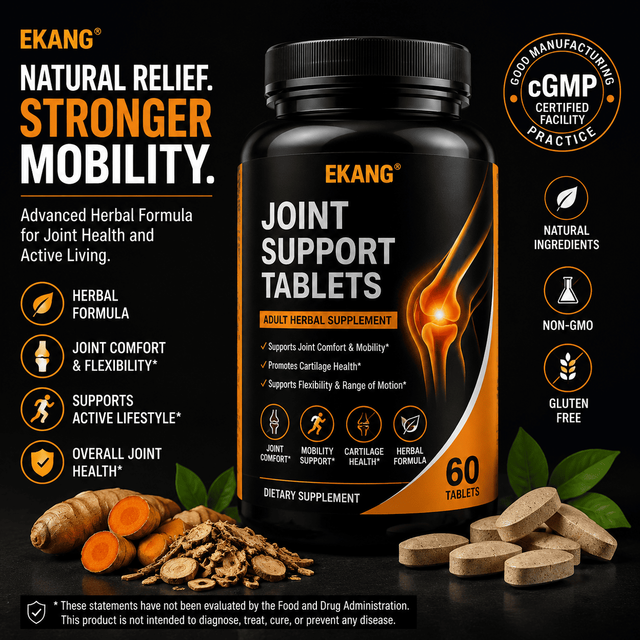 Make US Adult Private Label Bulk OEM Advanced Herbal Formula Food Grade Natural Flexibility Joint Support Tablets