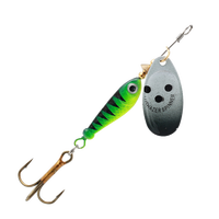 Señuelo de Pesca Metálico OEM para Carpas - Señuelo Giratorio Brillante para Pesca en Océano, Barco y Lago 11g/15g/18g con Anzuelos