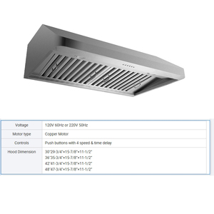 Cappa aspirante da cucina - Personalizzabile con elevata potenza di aspirazione <span class=keywords><strong>per</strong></span> installazione sottopensile - Product Image 2