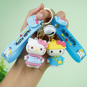 Bán Buôn Thân Thiện Với Môi Dễ Thương <span class=keywords><strong>Hello</strong></span> <span class=keywords><strong>Kitty</strong></span> PVC Carabiner Móc Khóa Món Quà Hoàn Hảo Phụ Kiện Cho Trẻ Em <span class=keywords><strong>Hello</strong></span> <span class=keywords><strong>Kitty</strong></span> Người hâm mộ Trường Túi - Product Image 4