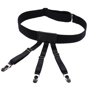 NC-132 Bijoux de corps sexy unisexe noir, jarretière, bas, porte-jarretelles, anneaux de jambe esclave, chaîne de jambe sexy en cuir PU - Product Image 4