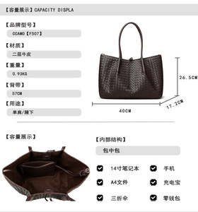 Nouveaux sacs à bandoulière de créateurs de mode, sacs à main en cuir véritable de haute qualité, sacs messager décontractés, sacs à main et pochettes pour femmes - Product Image 2