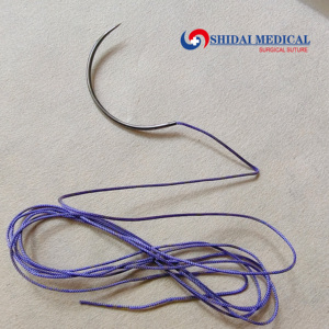 Suturas Quirúrgicas Desechables Estériles al por Mayor, Suturas <span class=keywords><strong>Absorbibles</strong></span> de Poliglactina 910 (PGLA) con Aguja <span class=keywords><strong>para</strong></span> Uso en Cirugía - Product Image 4