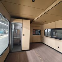 Maison préfabriquée pliable et extensible de 20/40 pieds, 2/3 chambres, norme australienne, en vente