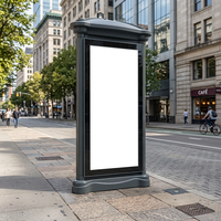 Plaque solide en polycarbonate résistante à l'usure, durable, protégée contre les UV, haute résistance aux chocs, pour enseignes lumineuses publicitaires, affichage, toiture